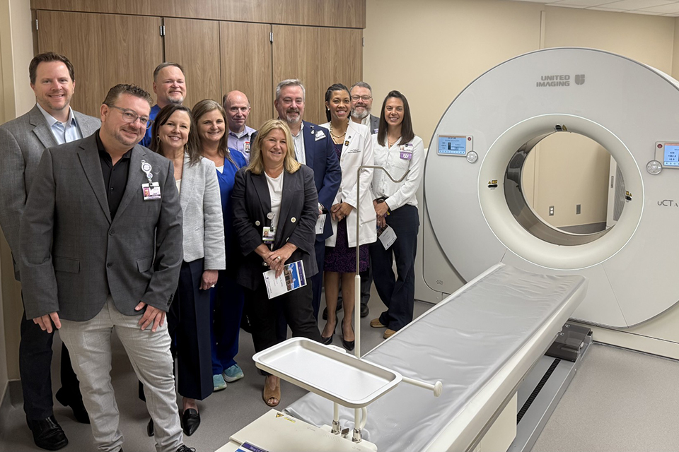 CT scanner in Atlanta hospital