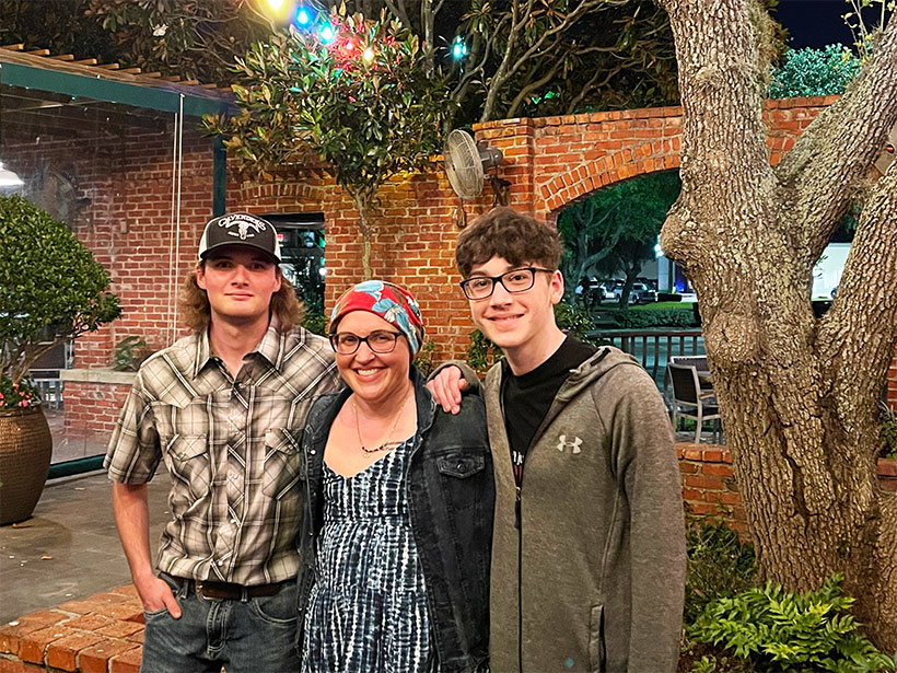 picture of ally and family